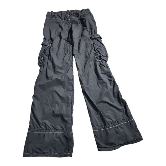 RARE Vintage Miss Sixty Nylon Cargo Pants Y2K Low R 90s Women Sz 27 Bold Italian - Picture 8 of 15